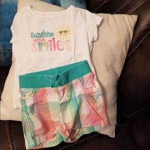 3t jumping beans shirt and shorts